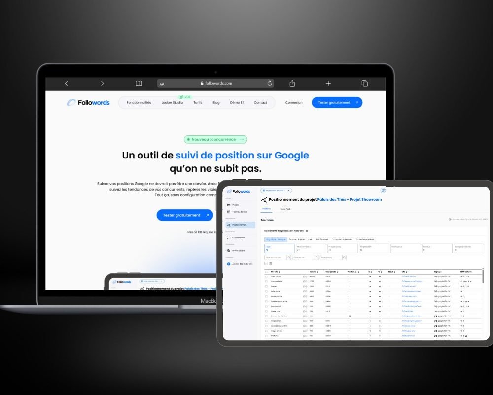 Mon expérience avec Followords : un outil de suivi SEO qui tient ses promesses ?